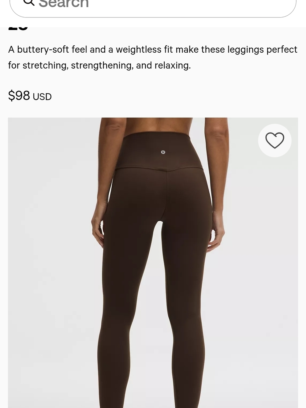 NWOT Lululemon Wunder Under SmoothCover High-Rise Tights.  Lava Cake.  Sz 14.